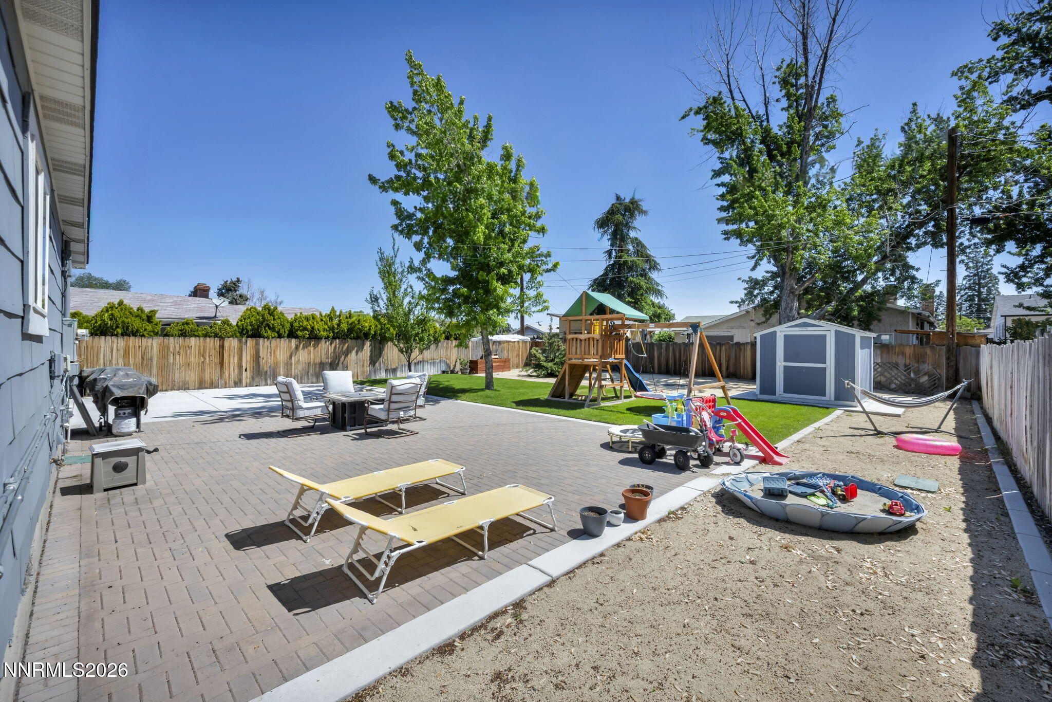 620 Belgrave Avenue Reno, NV 89502 - Photo 43 of 57 a view of a backyard with swimming pool
