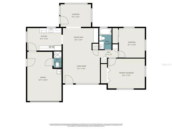 $334,900 | 2139 Poinciana Drive, Clearwater, FL 33760