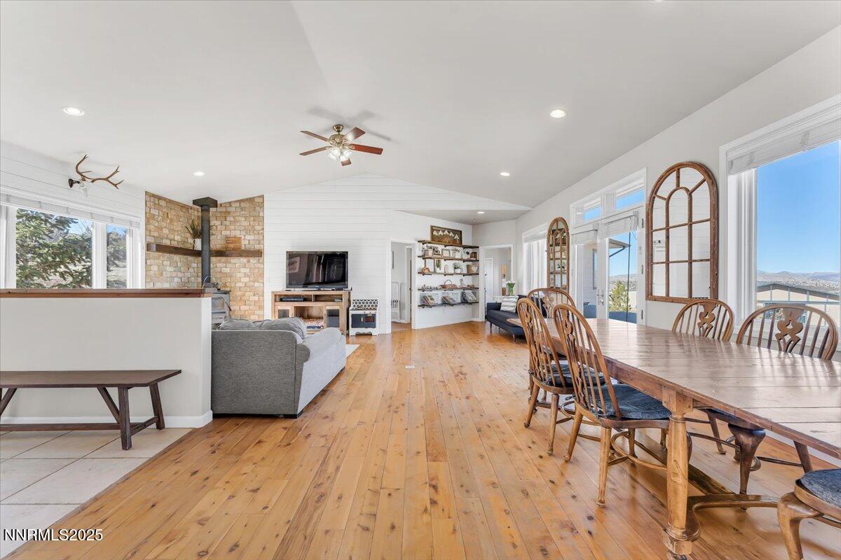 400 Britt Road Reno, NV 89508 - Photo 6 of 53 a view of a dining room with furniture window and wooden floor