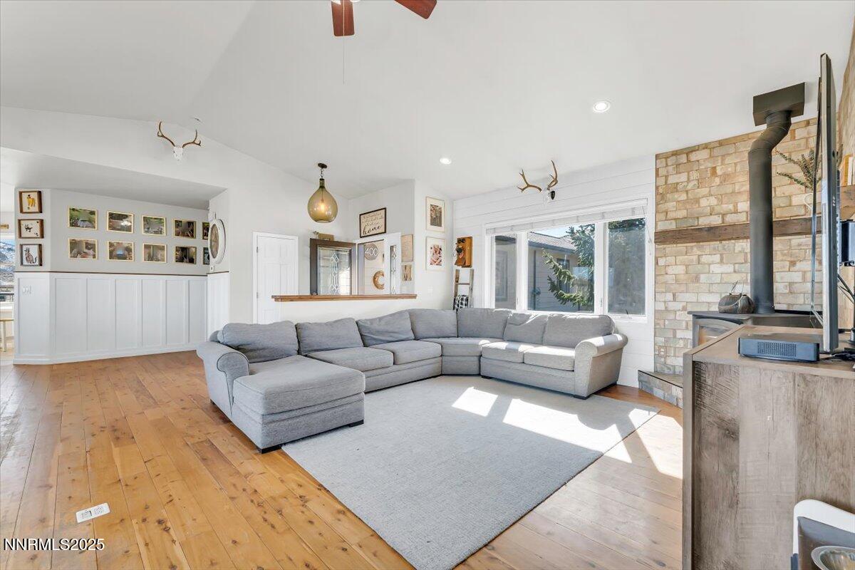 400 Britt Road Reno, NV 89508 - Photo 8 of 53 a living room with furniture and a large window