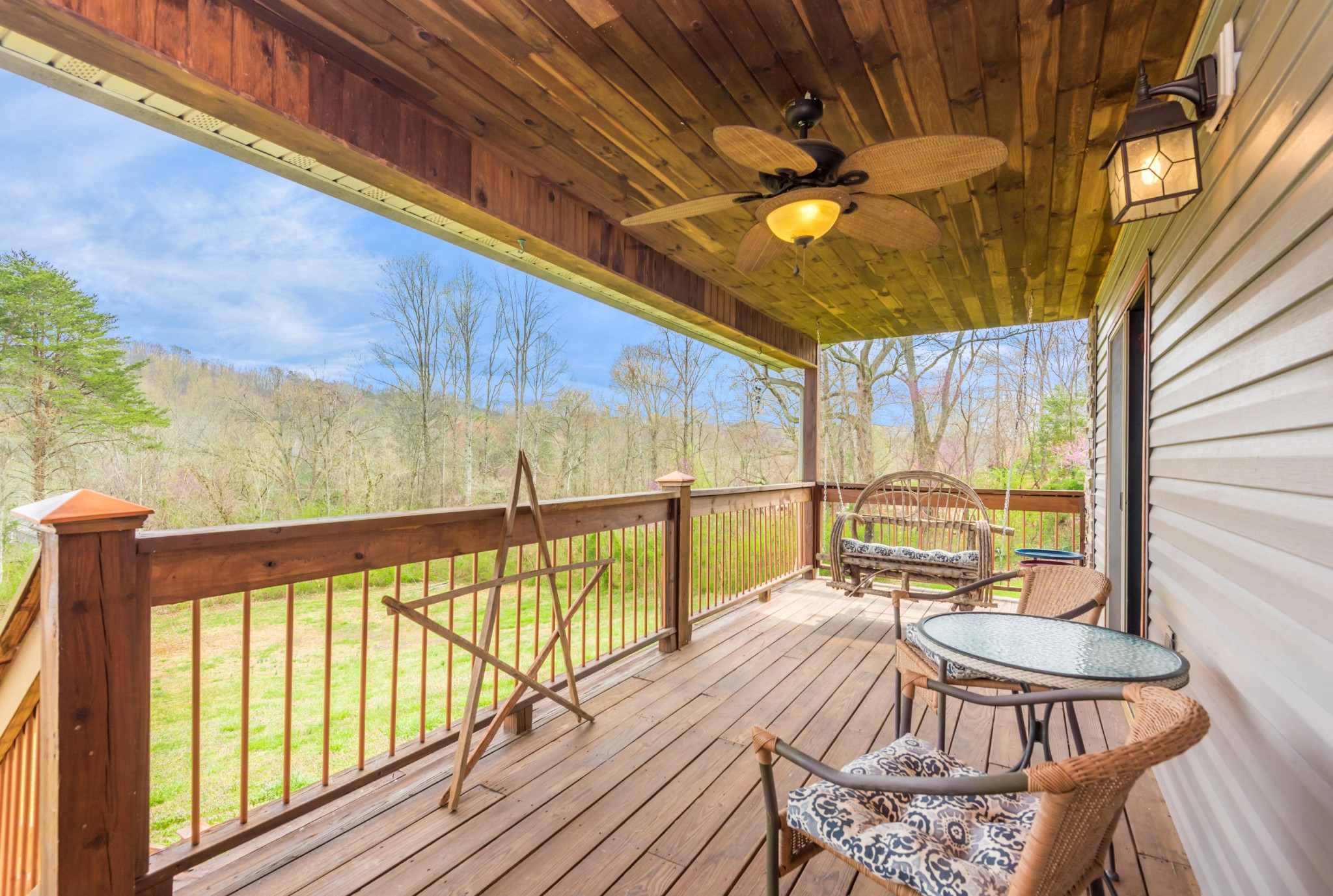 1521 Blockhouse Road Maryville, TN 37803 - Photo 2 of 40 a balcony with wooden floor