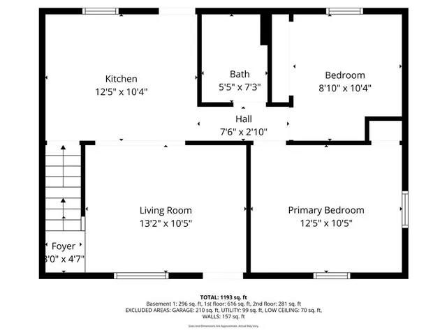 a picture of a bench in a white building