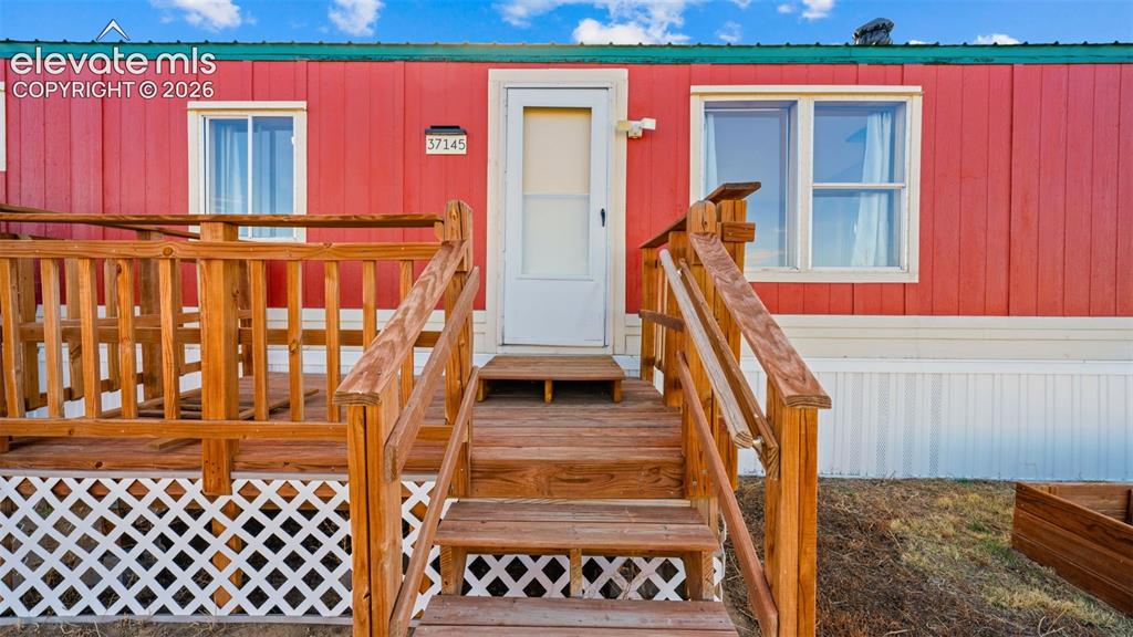 37155 East Jones Road Yoder, CO 80864 - Photo 5 of 50 Front Deck of House 1