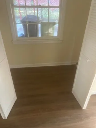 a view of wooden floor