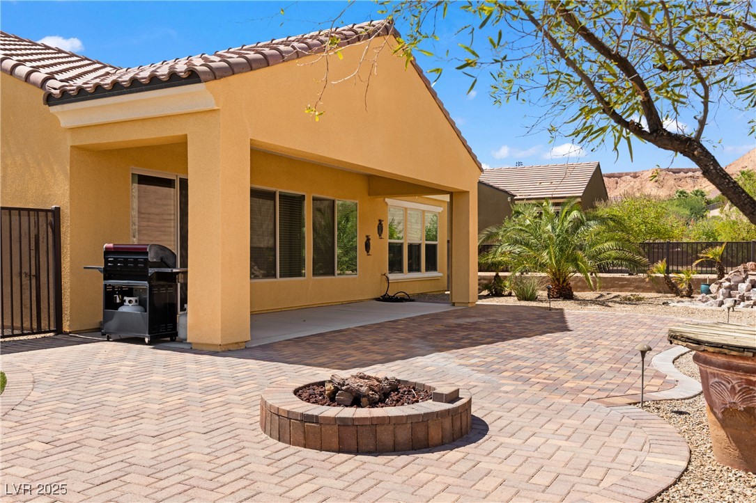 1551 Watchmans Point Mesquite, NV 89034 - Photo 47 of 62 View of patio / terrace featuring area for grilling