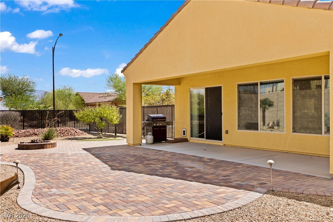 1551 Watchmans Point Mesquite, NV 89034 - Photo 49 of 62 View of patio featuring grilling area