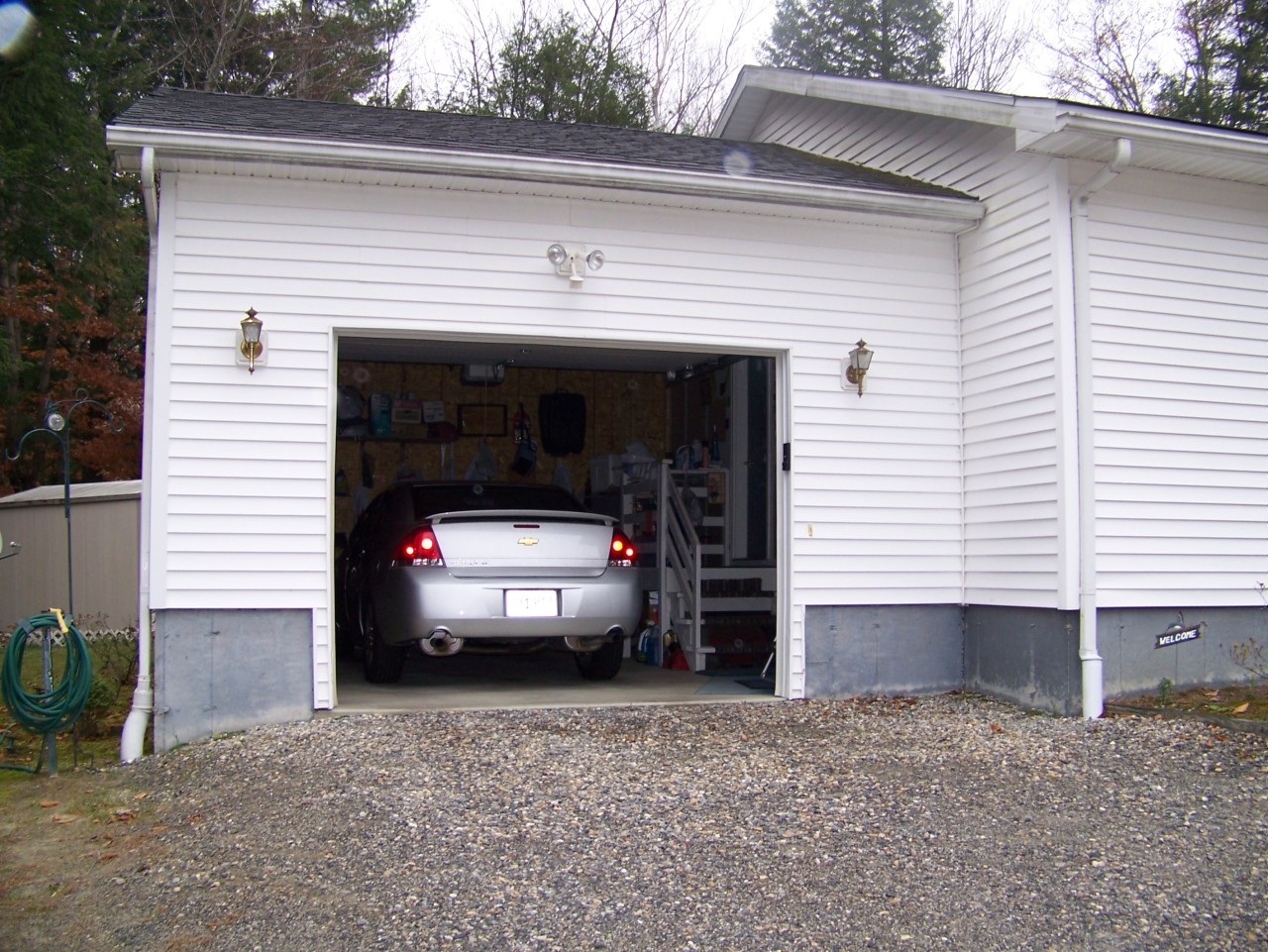 103 Algerie Road Becket, MA 01223 - Photo 9 of 37 a view of car parked in garage