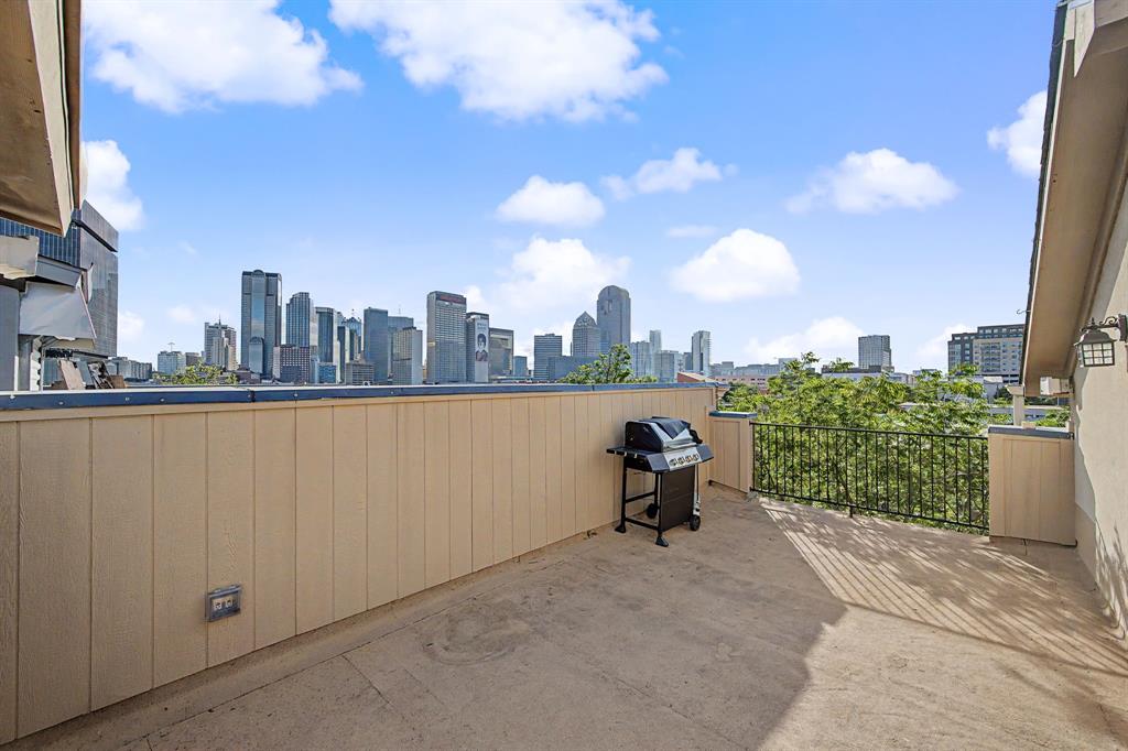 2702 Floyd Street Dallas, TX 75204 - Photo 12 of 14 Private Rooftop Deck