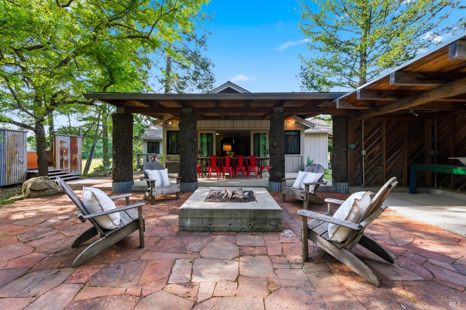 425 Cold Springs Road Angwin, CA 94508 - Photo 32 of 53 a view of outdoor space yard deck patio and outdoor seating