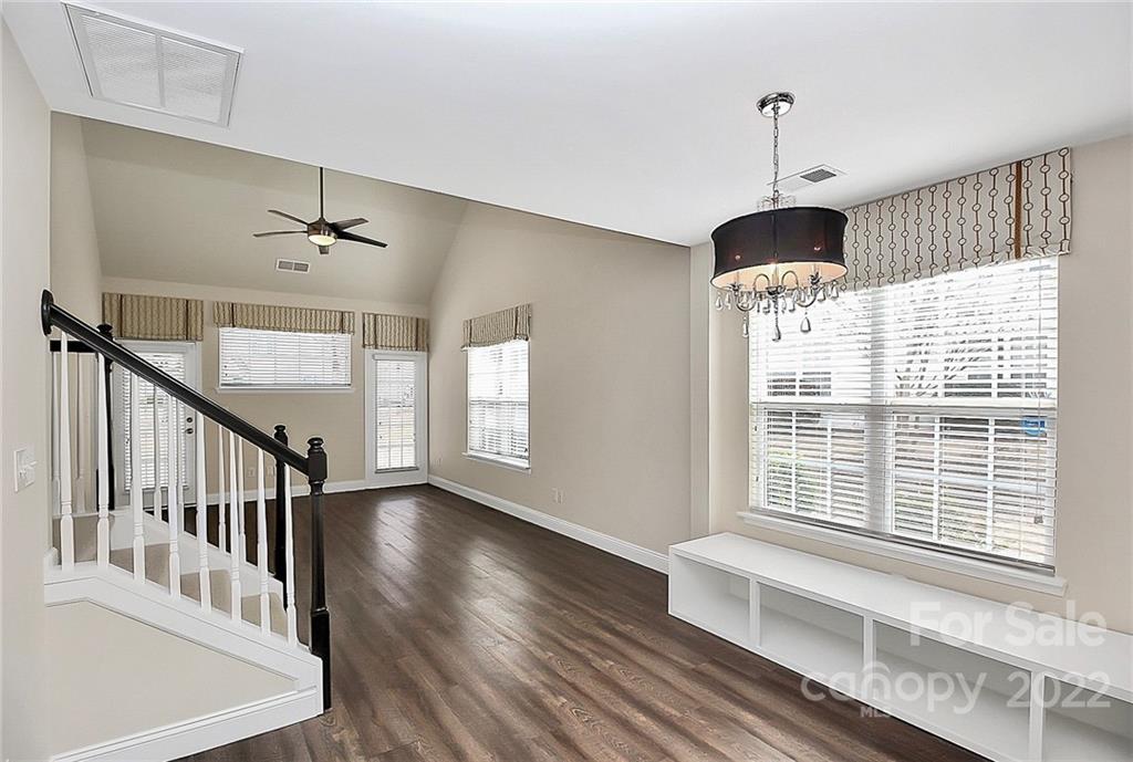 11630 Rabbit Ridge Road Charlotte, NC 28270 - Photo 10 of 32 a view of entryway and hall with wooden floor