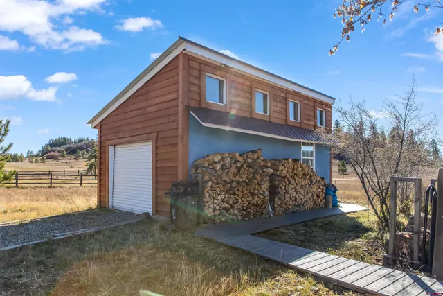 a front view of a house with ocean view