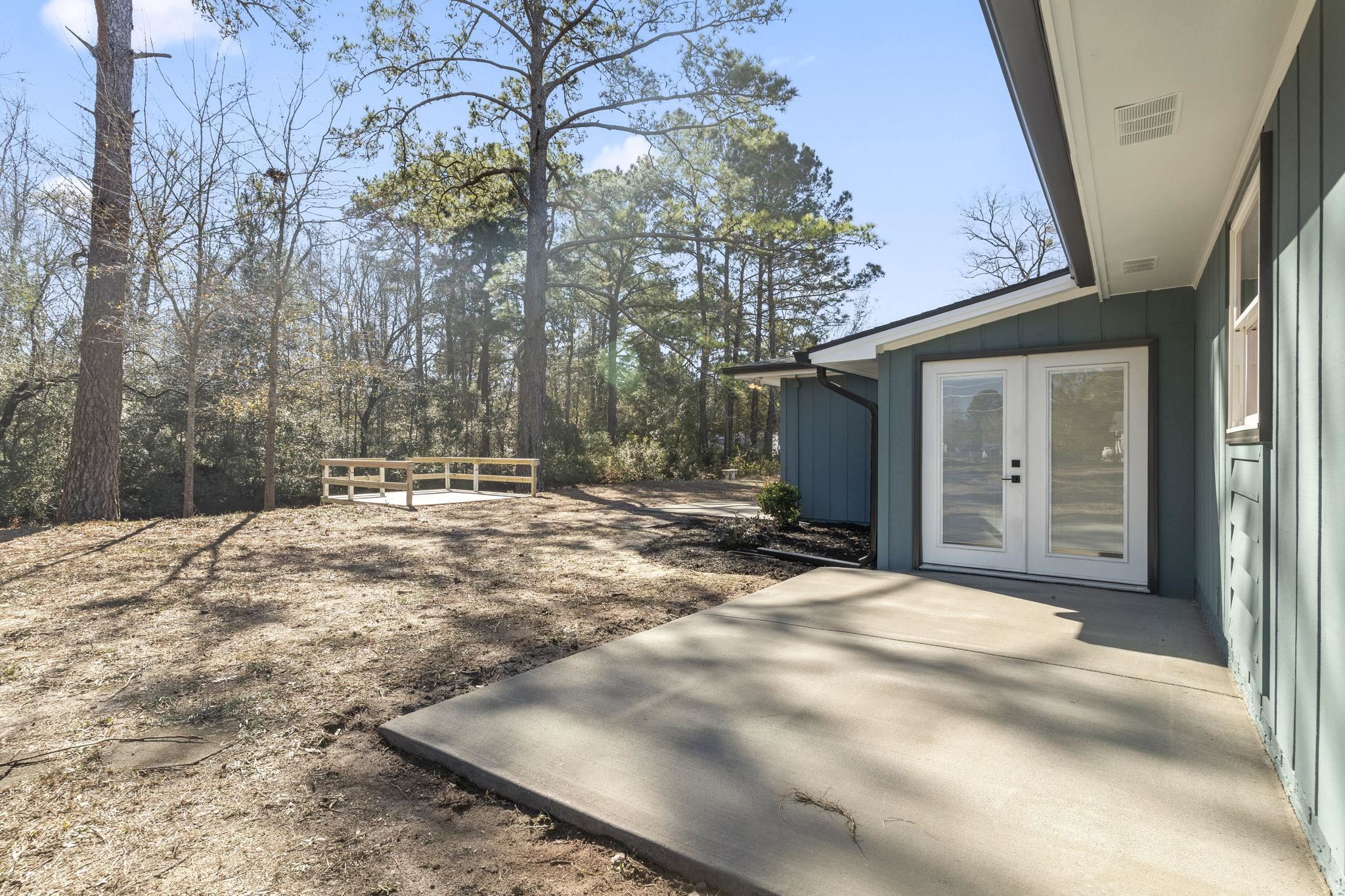 947 Fox Hollow Road Conway, SC 29526 - Photo 32 of 40 Wooden deck with a patio and french doors