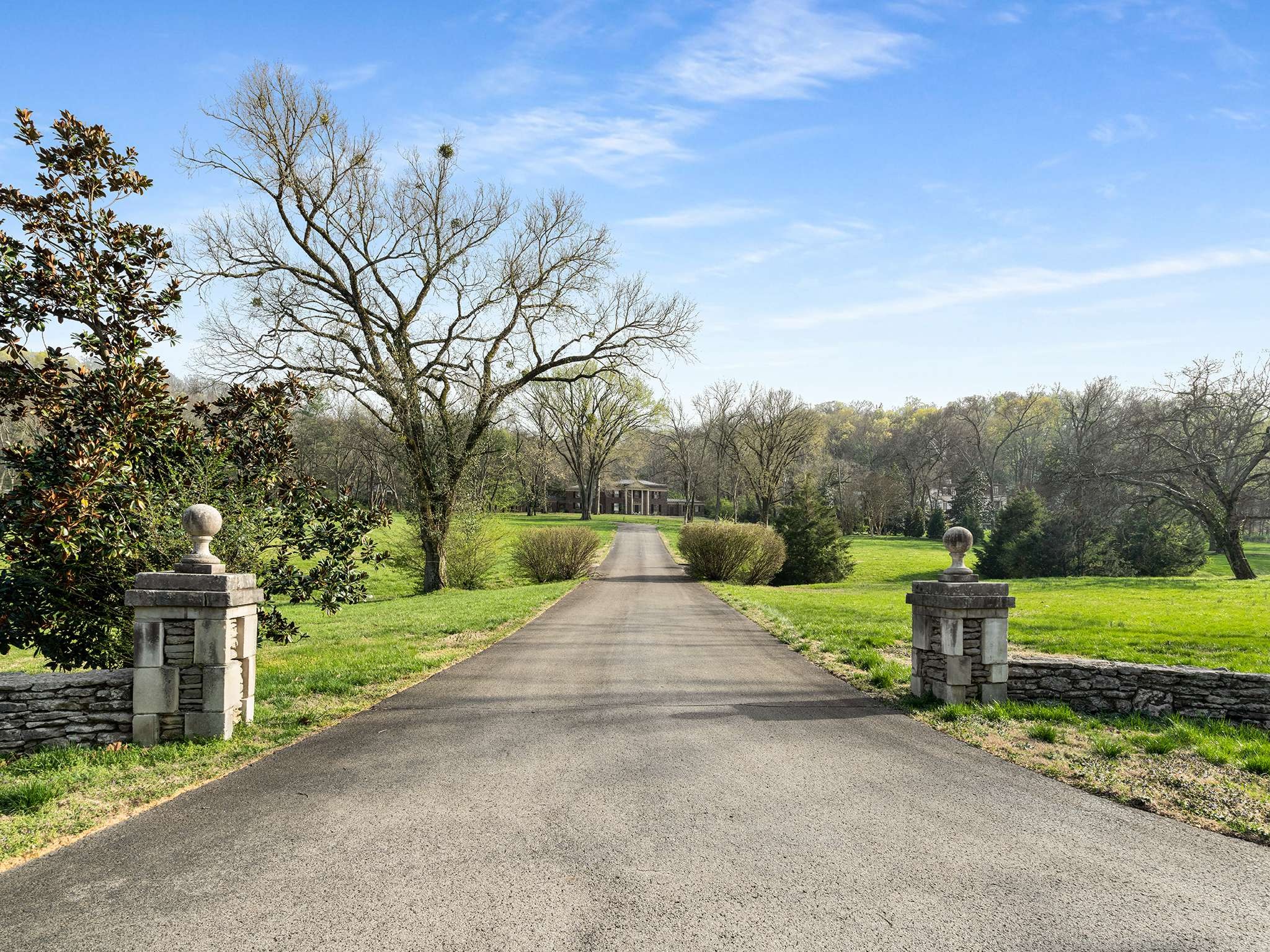 1416 Chickering Road Nashville, TN 37215 - Photo 3 of 12 a view of a park with large trees