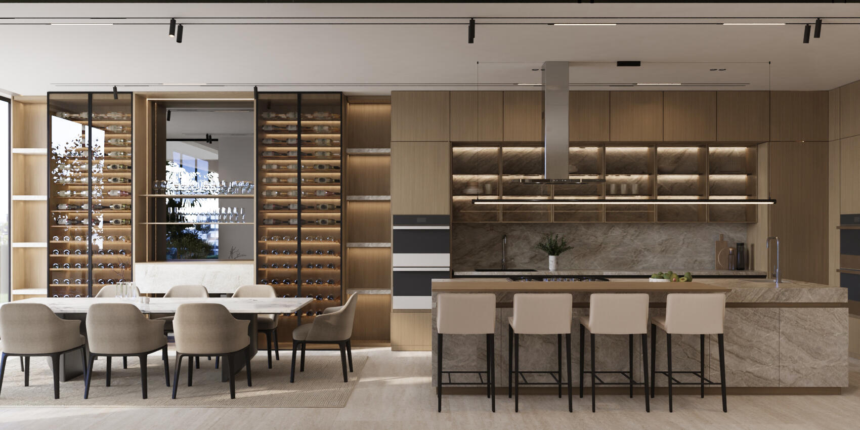 1505 Northeast 4th Avenue Boca Raton, FL 33432 - Photo 5 of 39 a dining table with chairs and view kitchen