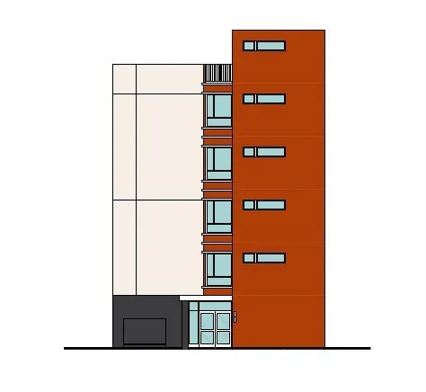 a picture of a bench in front of a window