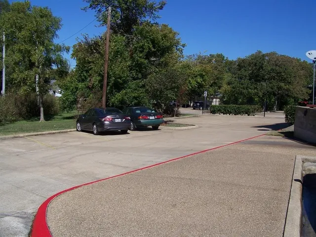 an outdoor view with a road