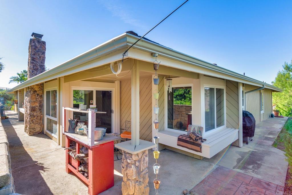 1106 Big Oak Ranch Road Fallbrook, CA 92028 - Photo 40 of 53 a front view of a house with outdoor seating