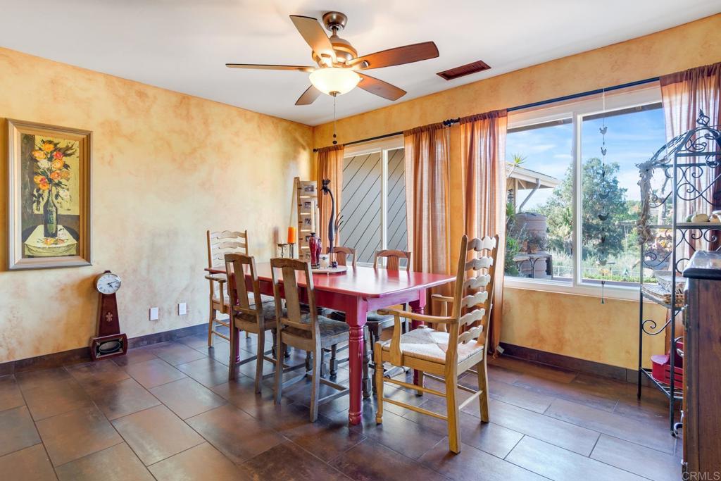 1106 Big Oak Ranch Road Fallbrook, CA 92028 - Photo 7 of 53 a dining room with furniture and window