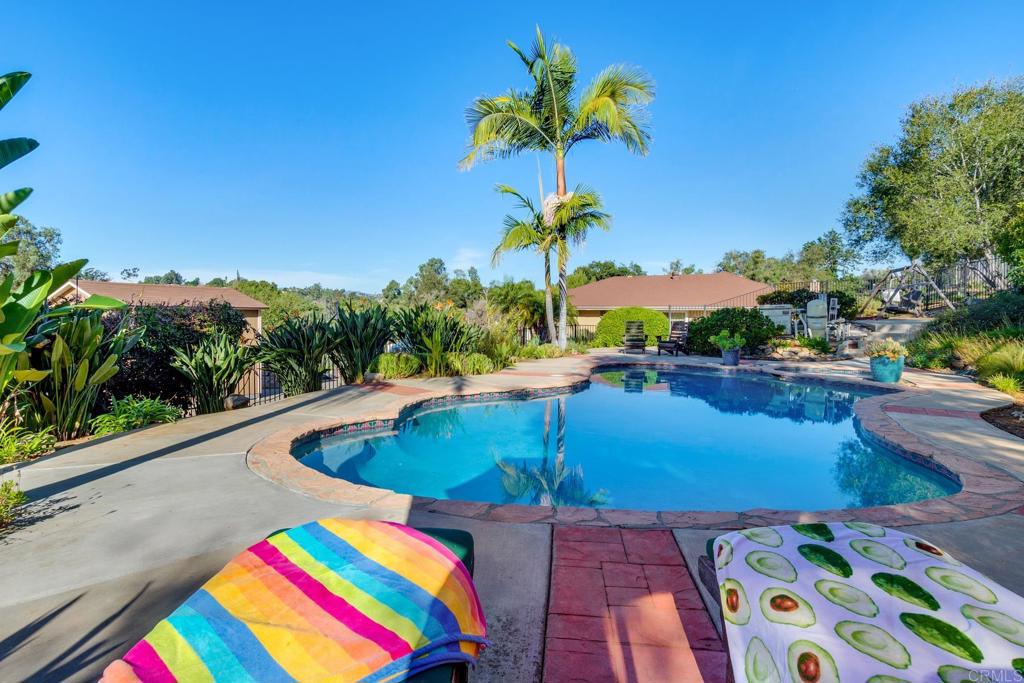 1106 Big Oak Ranch Road Fallbrook, CA 92028 - Photo 10 of 53 a view of swimming pool from a balcony