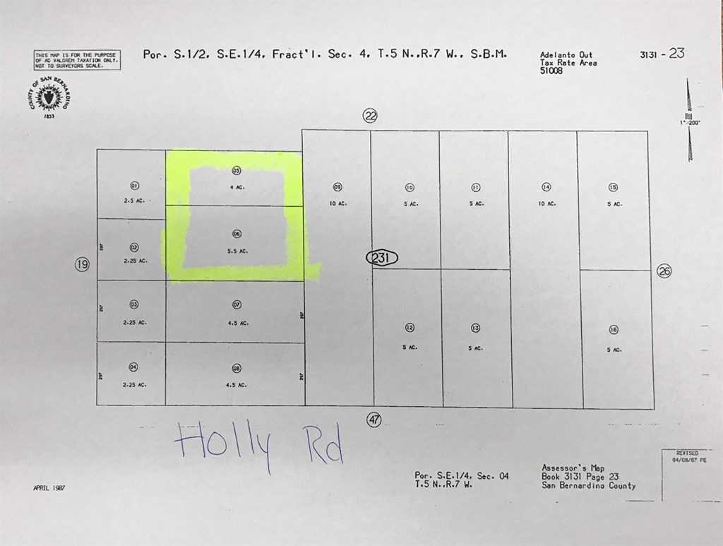 0 Holly Rd/2 Adelanto, CA 92301 - Photo 1 of 1