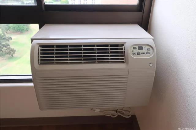 a close up of a door