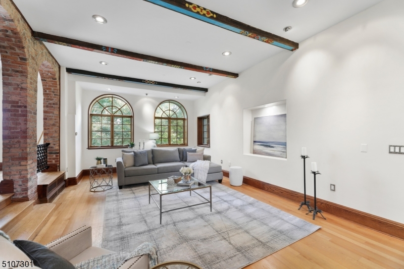 50 Rock Spring Road West Orange, NJ 07052 - Photo 13 of 37 a living room with furniture and wooden floor