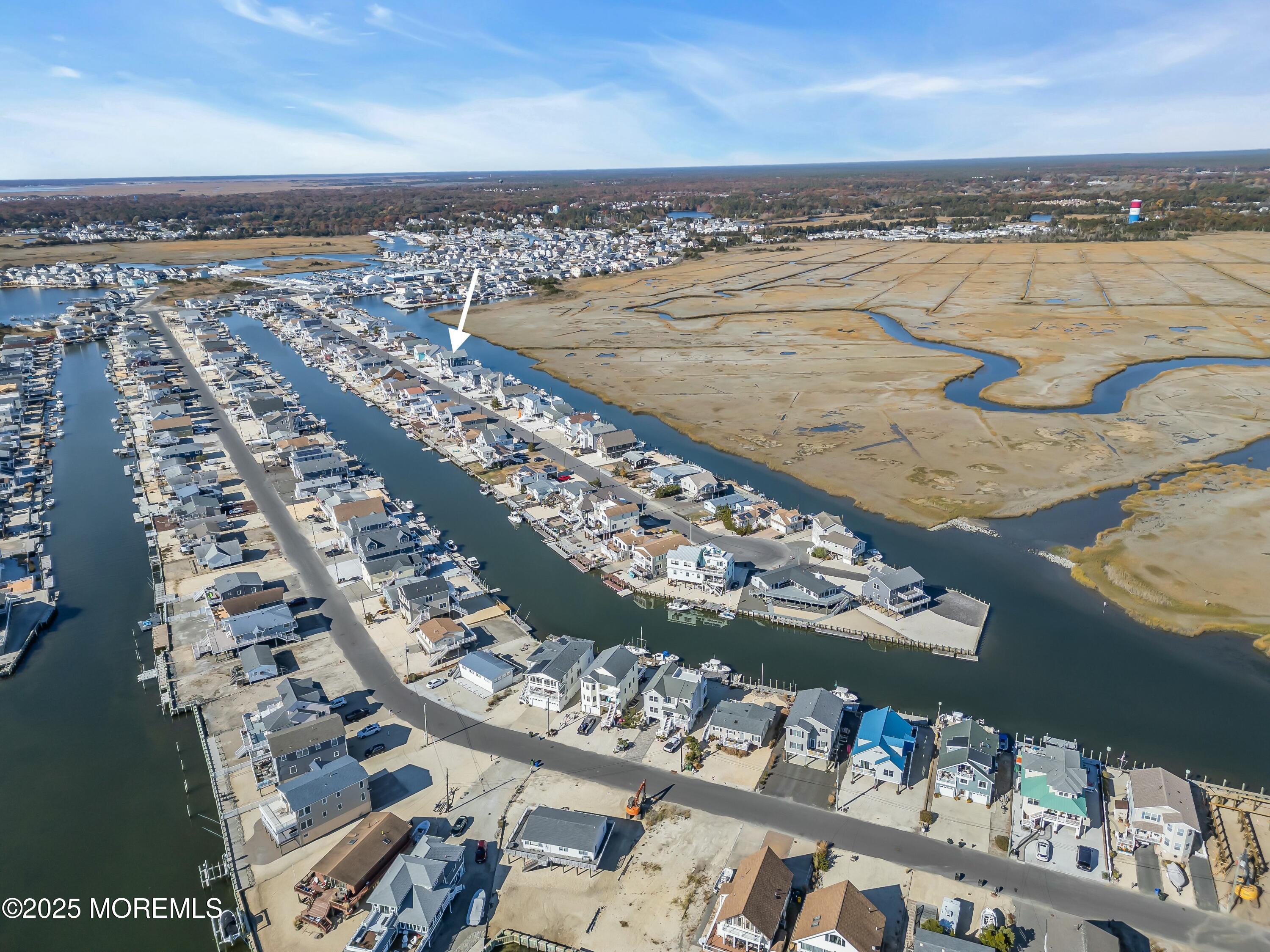 385 Kingfisher Road Tuckerton, NJ 08087 - Photo 38 of 39 an aerial view of beach and ocean