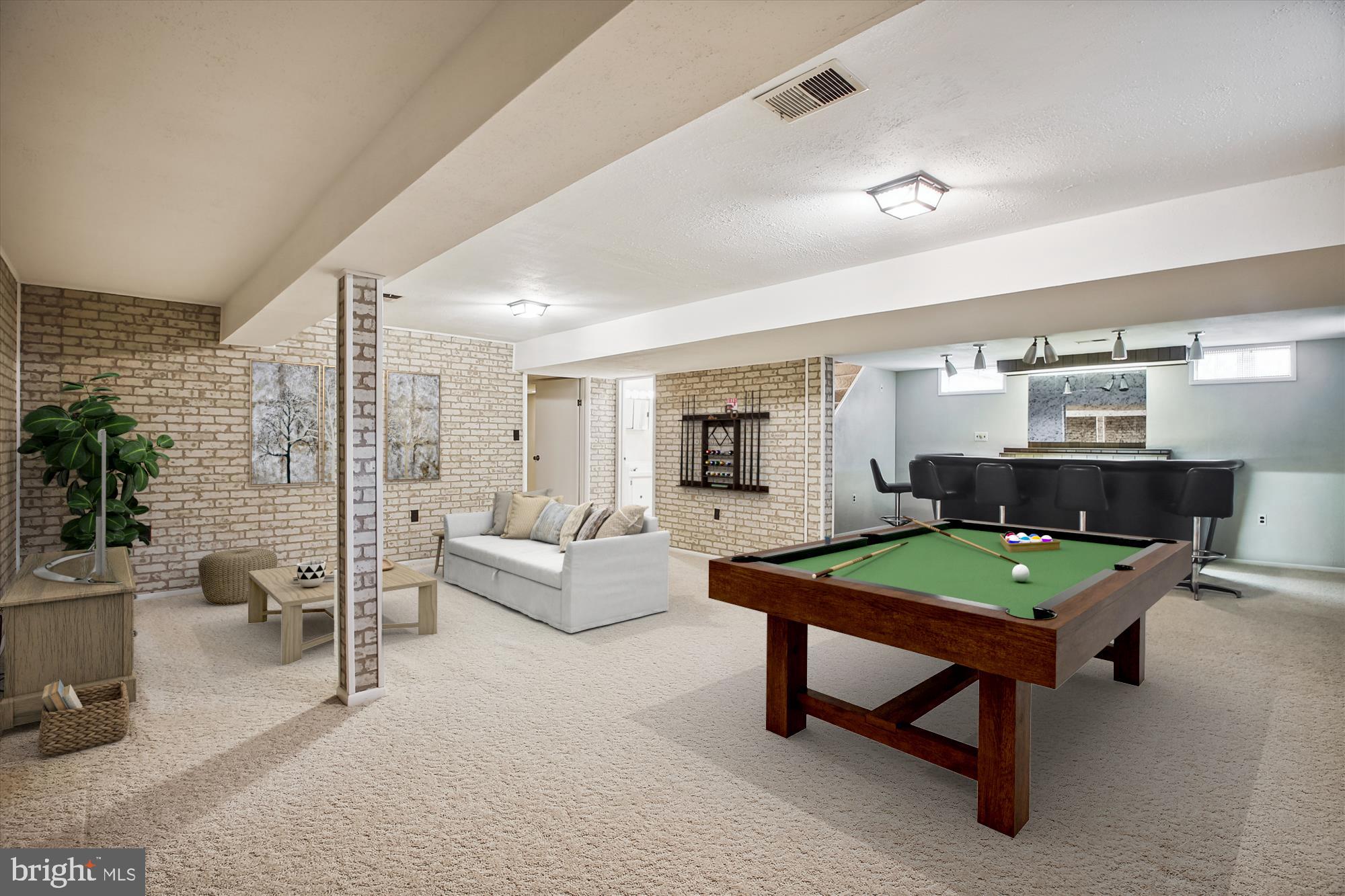 86 Milburn Circle Pasadena, MD 21122 - Photo 36 of 51 Lower level family/recreation room