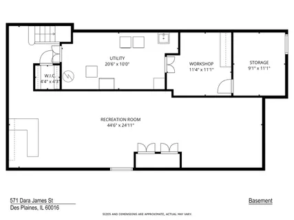 $465,000 | 571 Dara James Street, Des Plaines, IL 60016