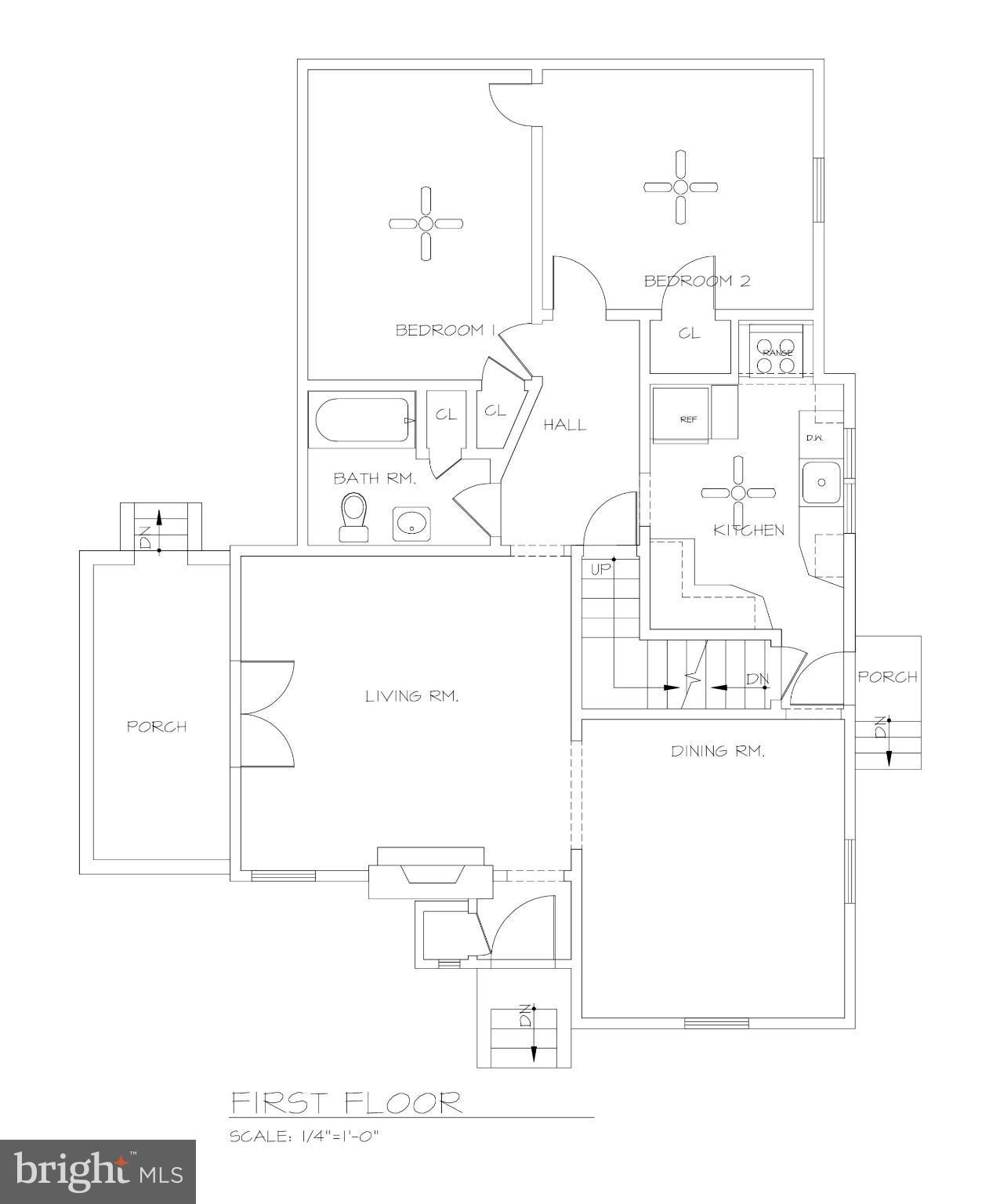 2817 Alden Road Baltimore, MD 21234 - Photo 29 of 30 1st flr floor plan