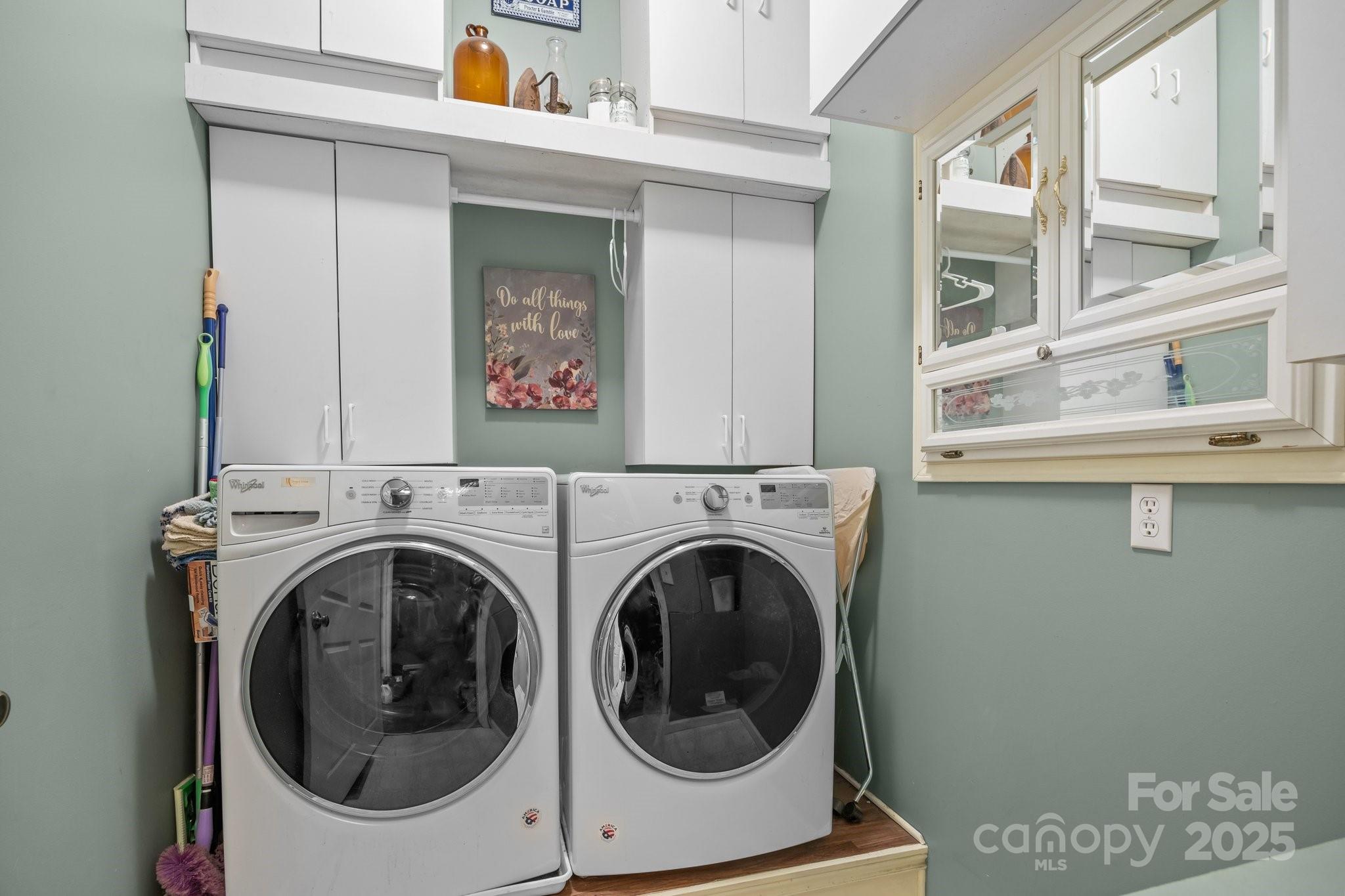235 Kinder Lane Canton, NC 28716 - Photo 23 of 48 a utility room with dryer and washer