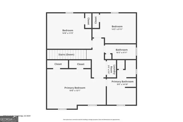 a picture of a floor plan