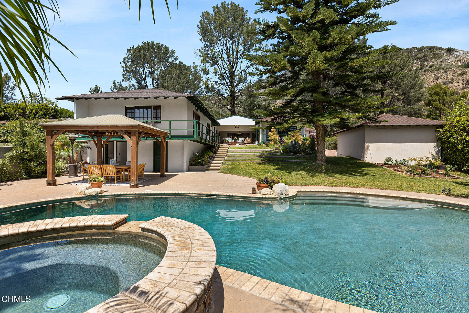 2100 Pinecrest Drive Altadena, CA 91001 - Photo 4 of 6 a view of a house with swimming pool and sitting area