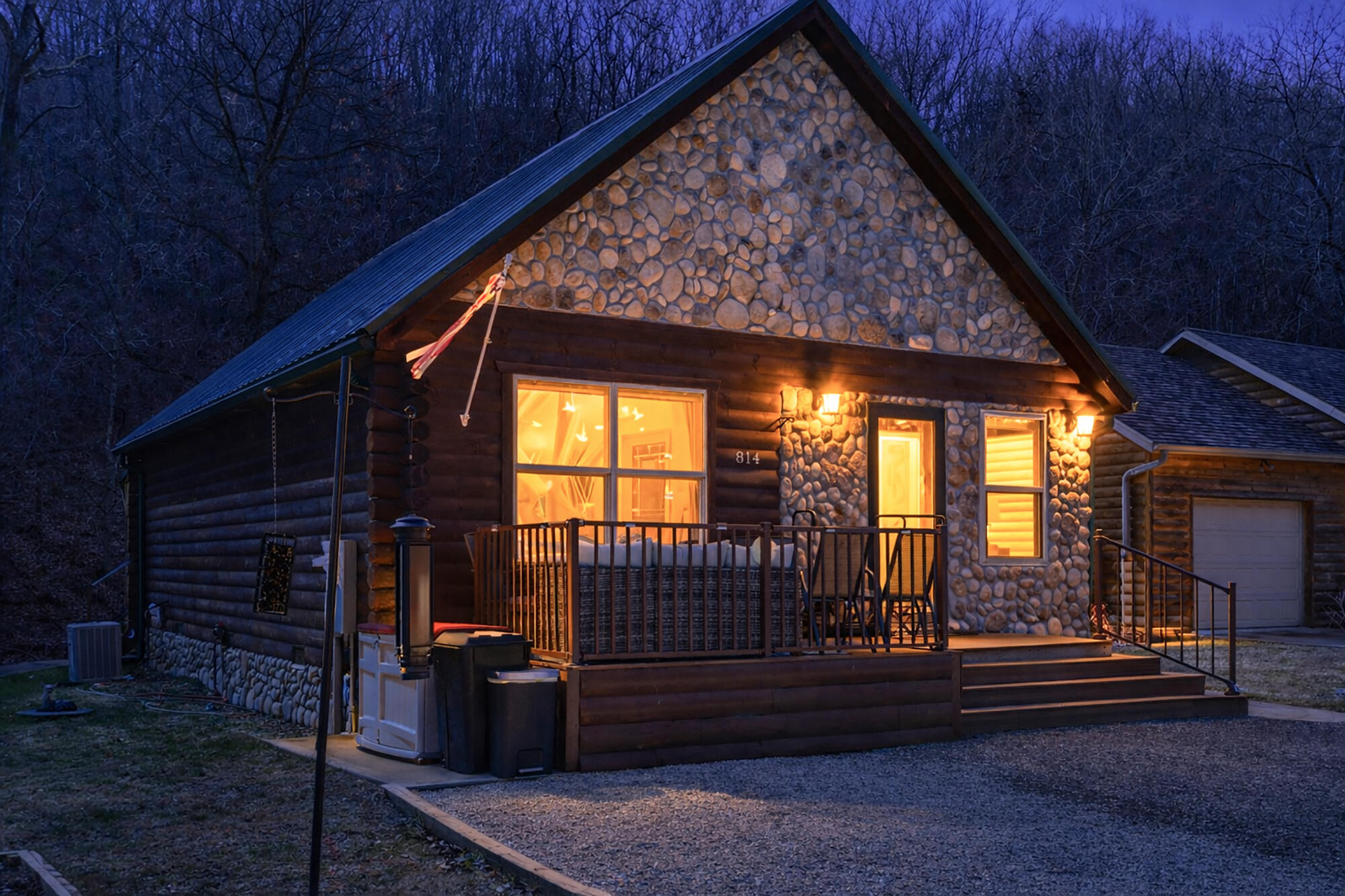 814 Peace In Valley Road Blue Eye, MO 65611 - Photo 2 of 53 Night View