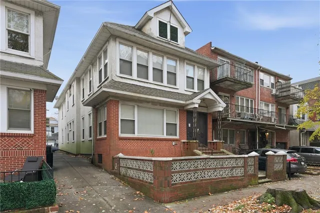 a view of a building with many windows