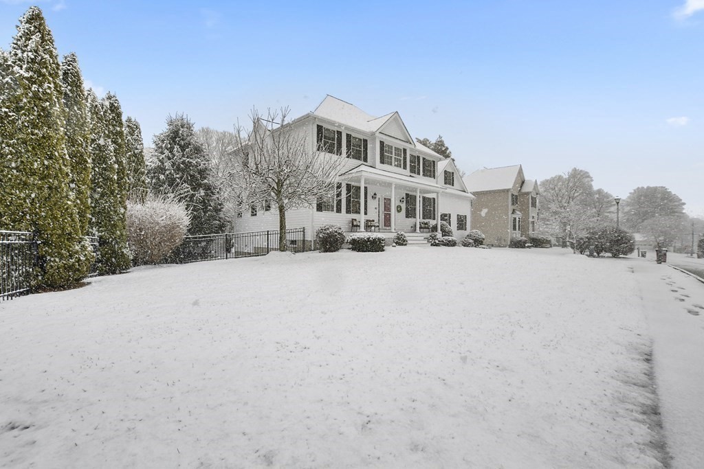 40 Oheir Way Lowell, MA 01852 - Photo 42 of 42 a view of residential houses with snow on the road