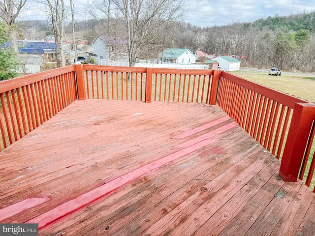a view of deck and outdoor space