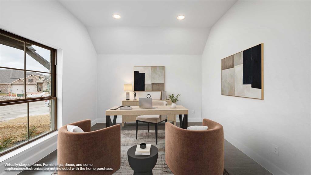 1104 Barnmeadow Lane Forney, TX 75126 - Photo 5 of 33 a view of a dining room with furniture window and outside view