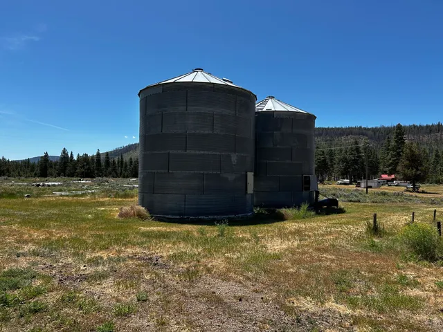 a backyard of a house