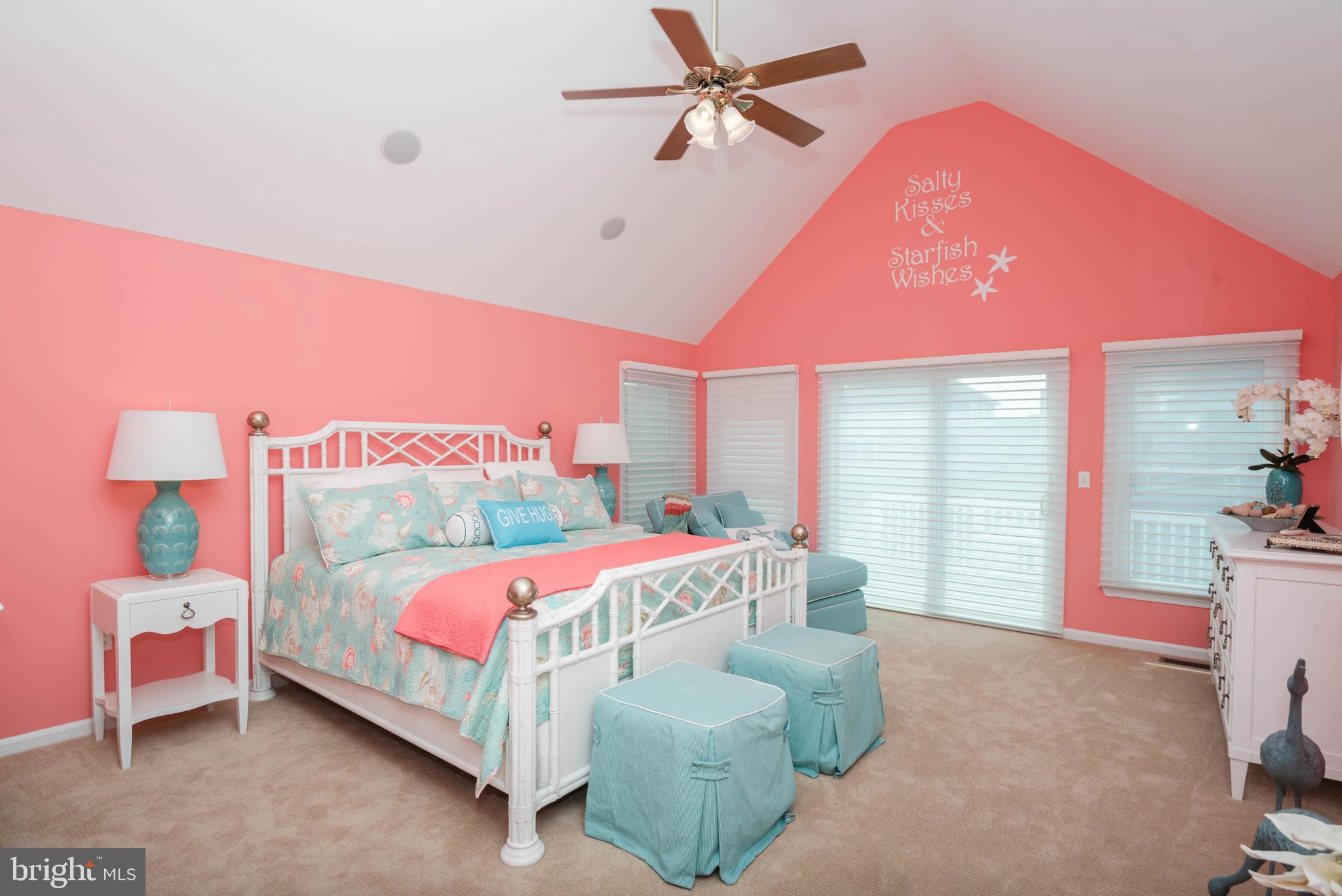 4 Leigh Drive Ocean Pines, MD 21811 - Photo 35 of 99 Primary 1st floor Bedroom overlooking canal