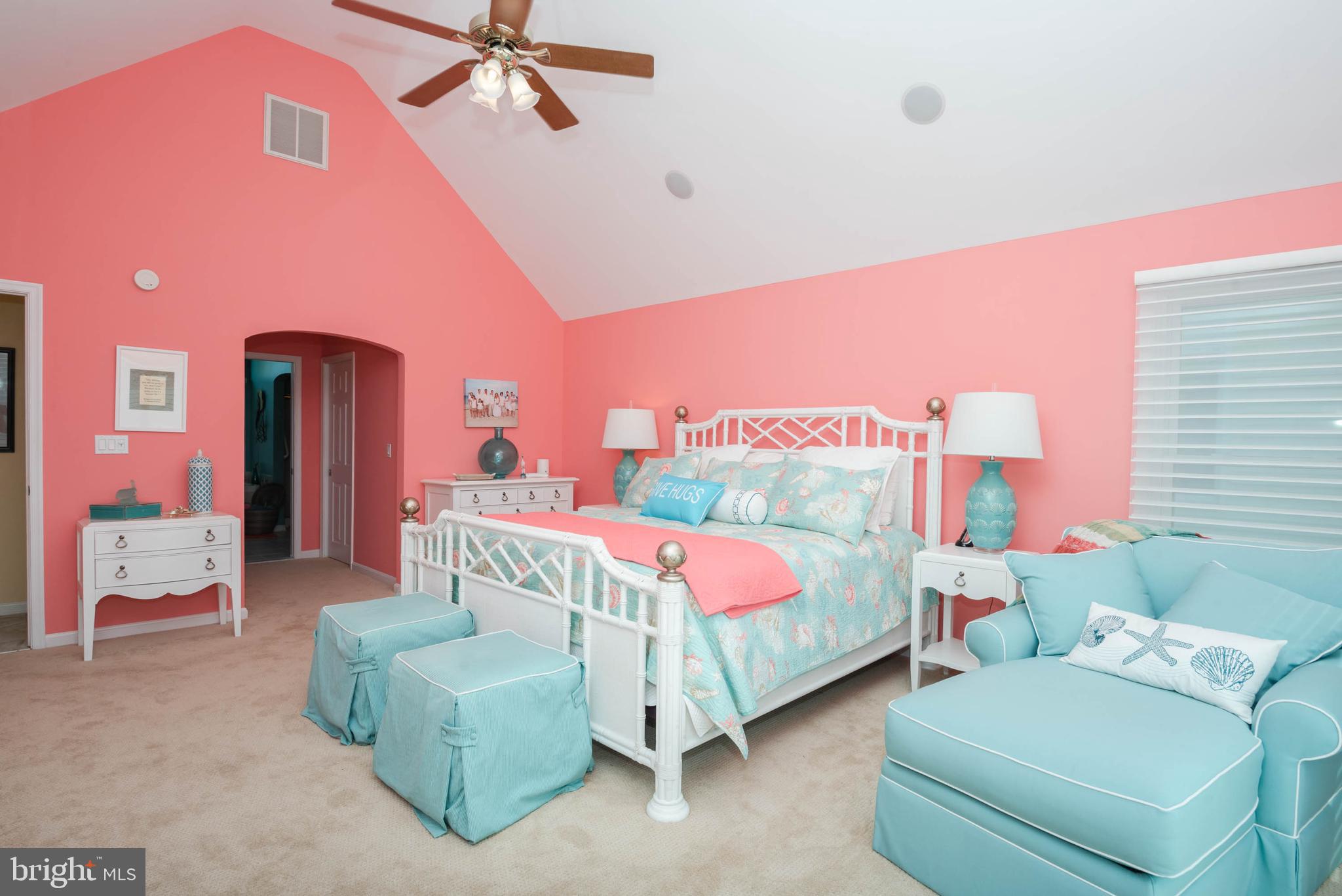 4 Leigh Drive Ocean Pines, MD 21811 - Photo 38 of 99 Primary 1st floor Bedroom overlooking canal