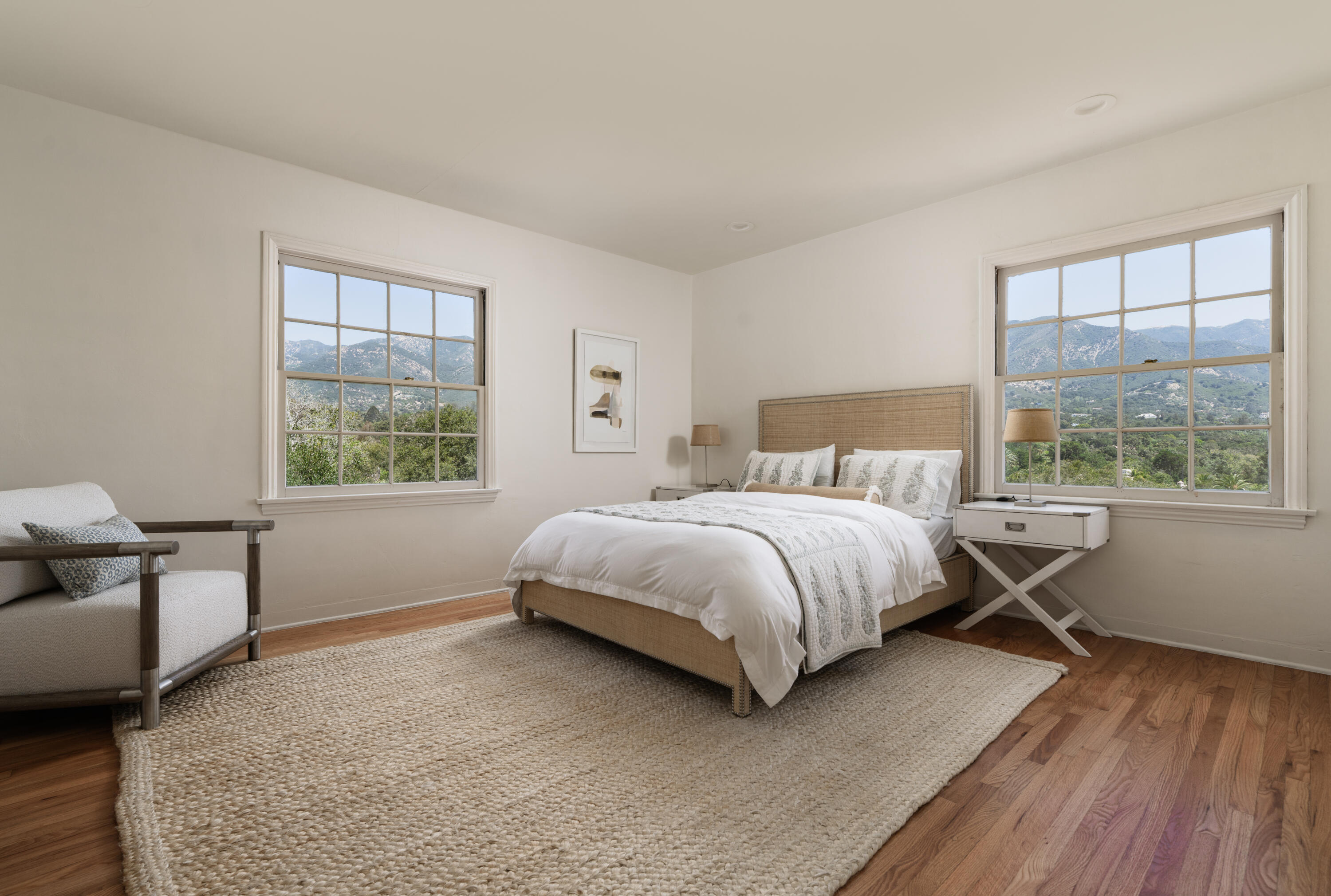 939 Arcady Road Santa Barbara, CA 93108 - Photo 14 of 28 a bedroom with a bed and a window