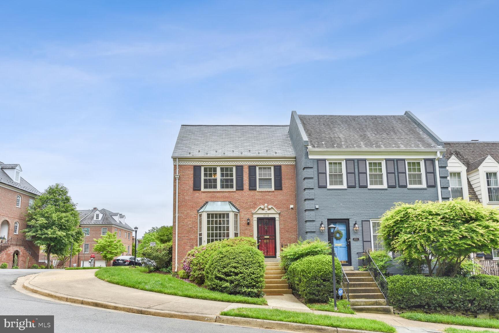 6719 Baron Road McLean, VA 22101 - Photo 2 of 30 a front view of a house with a yard