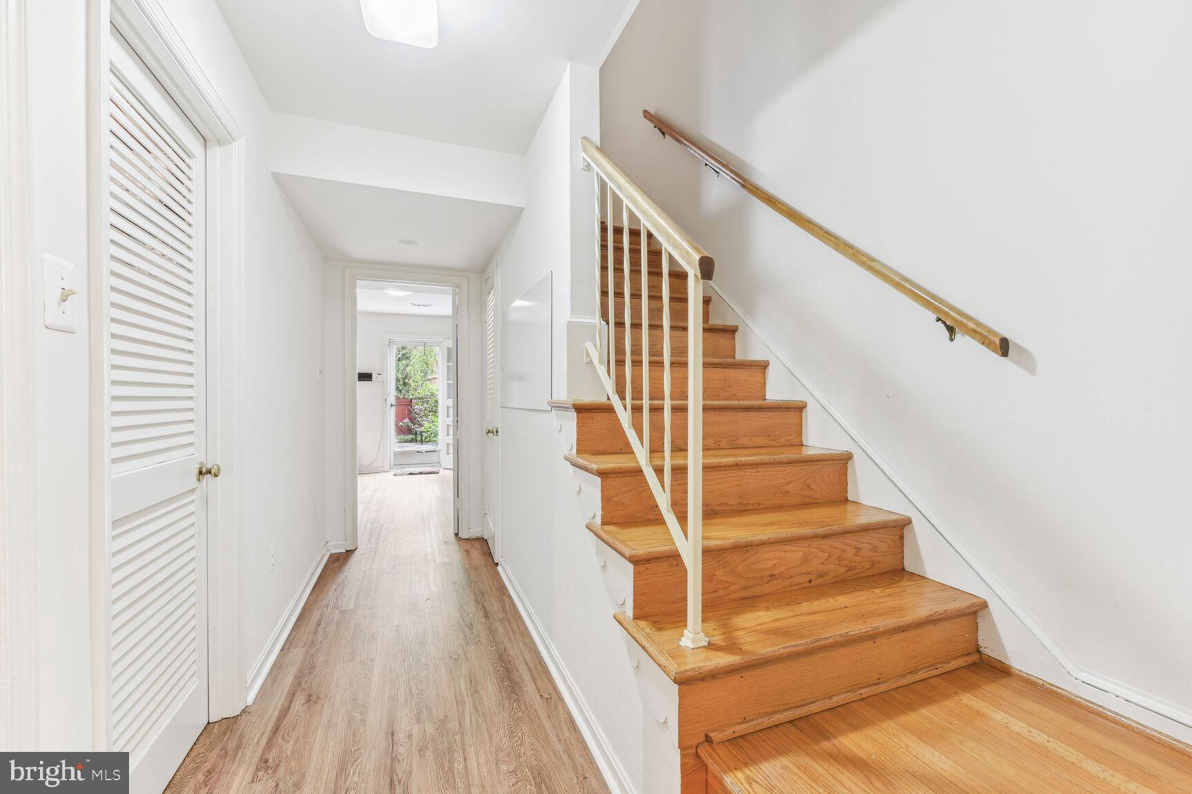 6719 Baron Road McLean, VA 22101 - Photo 5 of 30 a view of entryway and hall with wooden floor