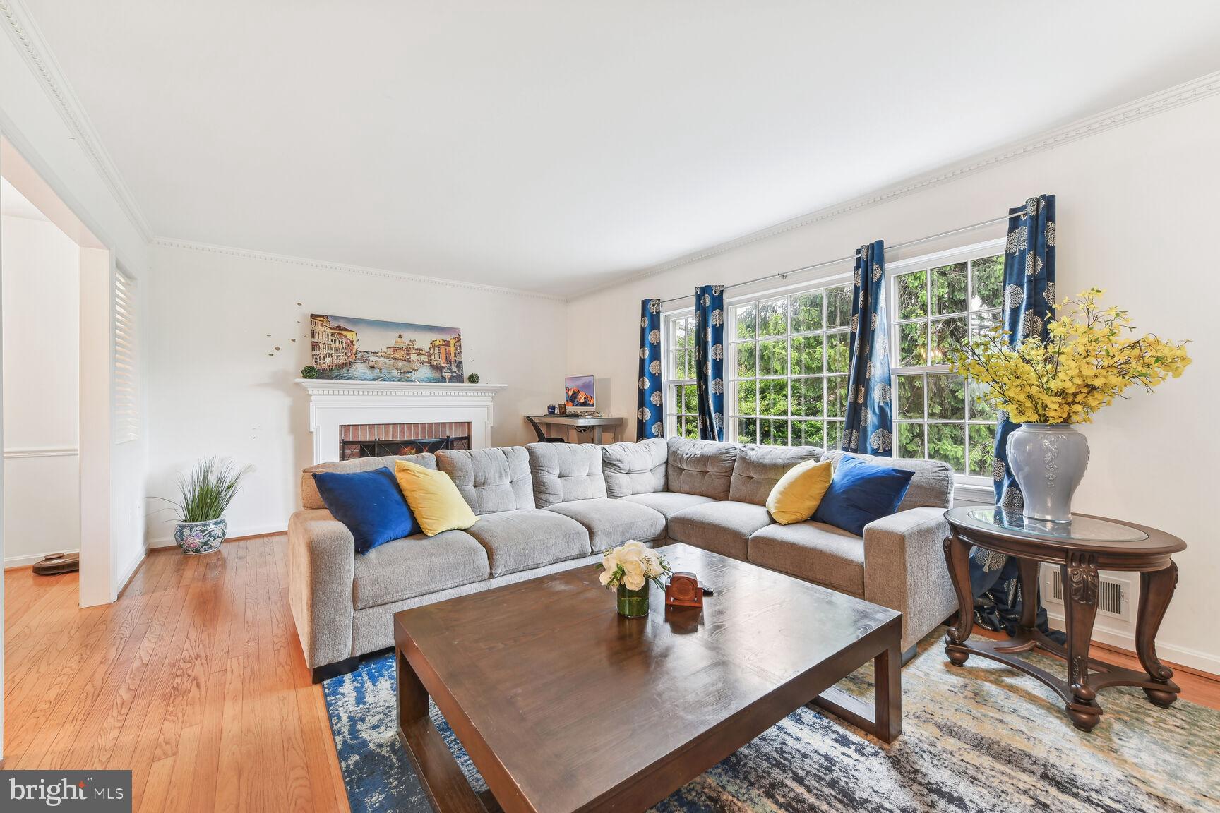 6719 Baron Road McLean, VA 22101 - Photo 7 of 30 a living room with furniture and a large window