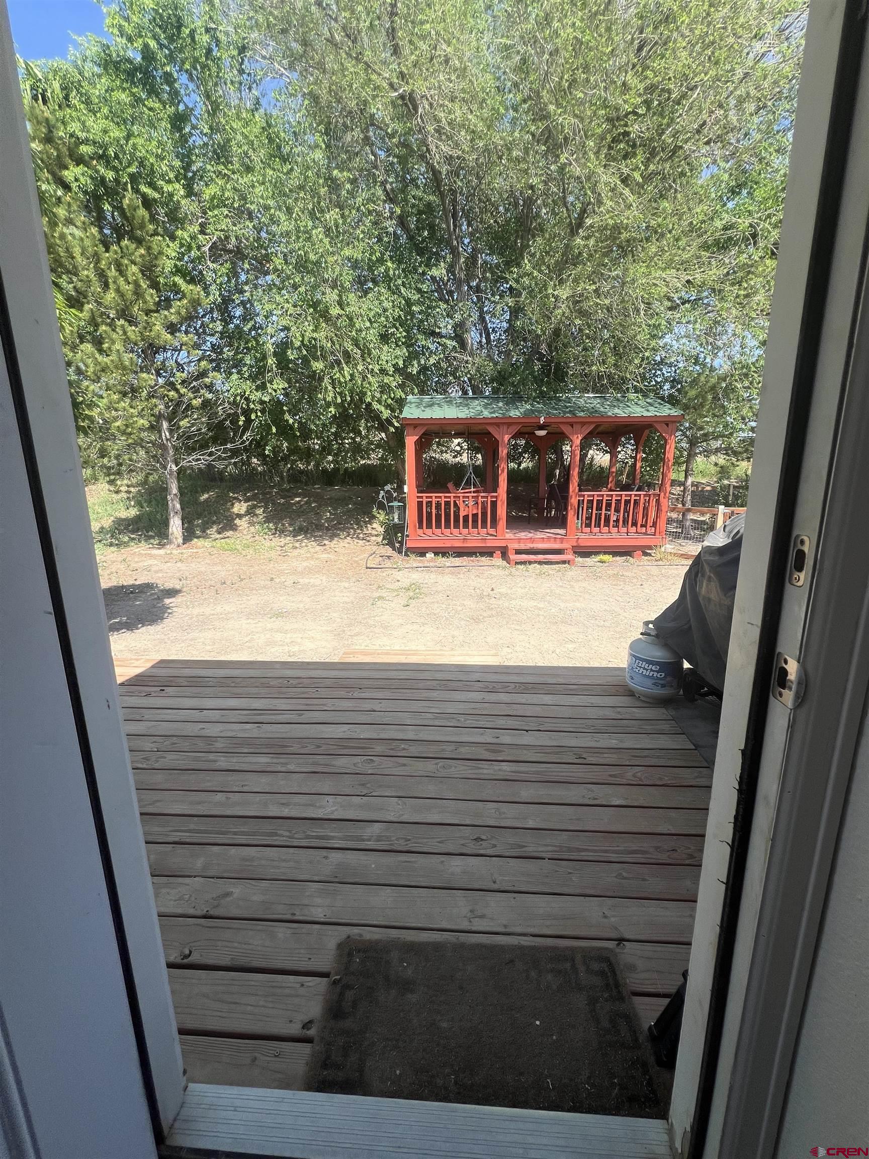 20691 Fairview Road Austin, CO 81410 - Photo 39 of 42 a view of a yard from a window