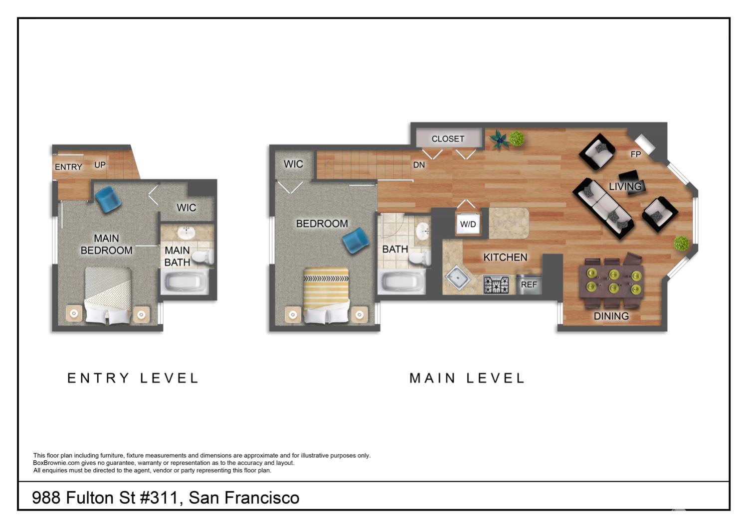 988 Fulton Street, Unit 311 San Francisco, CA 94117 - Photo 13 of 17