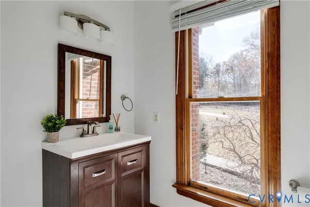 a view of a room with door