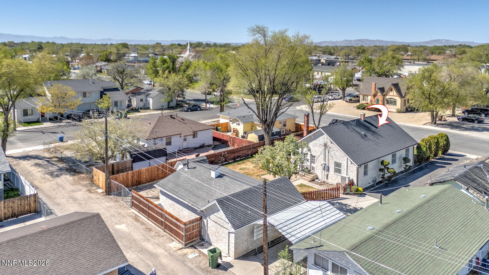 65 South Bailey Street Fallon, NV 89406 - Photo 30 of 34 an aerial view of a city with lots of residential buildings