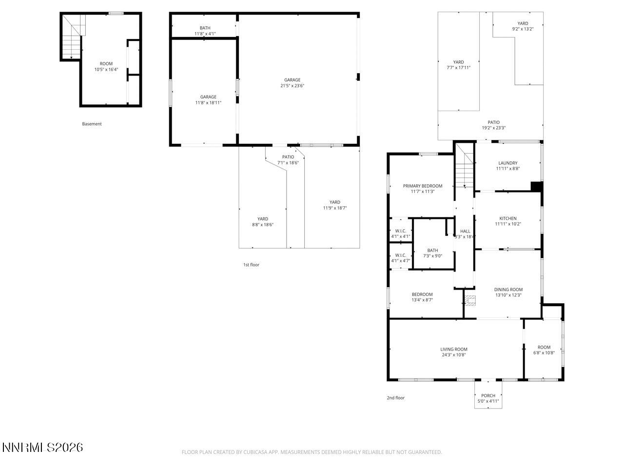 65 South Bailey Street Fallon, NV 89406 - Photo 34 of 34 a picture of floor plan